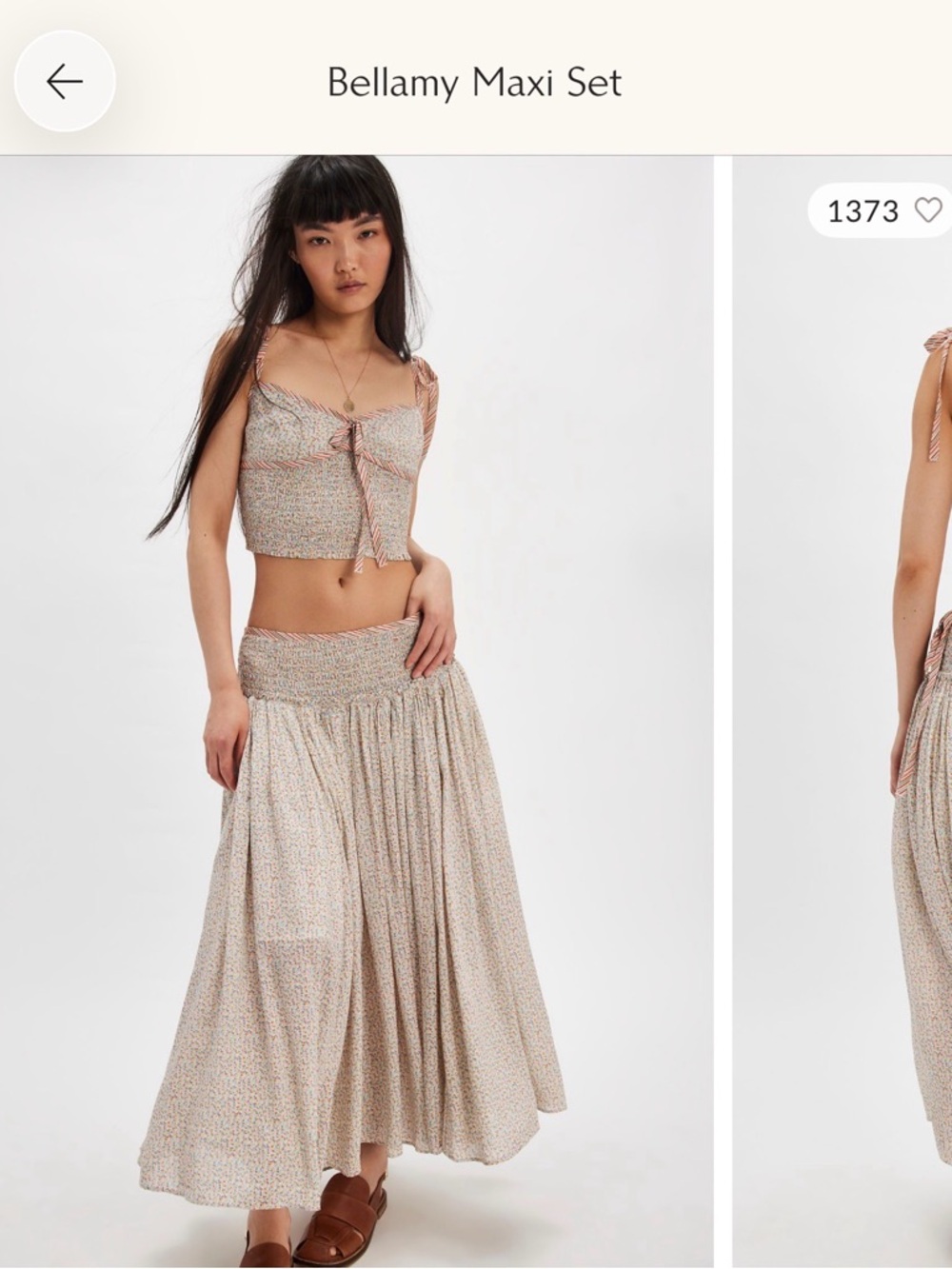 Bellamy maxi set